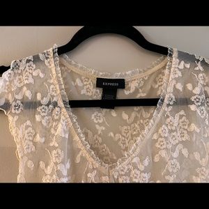 Gently used express lace